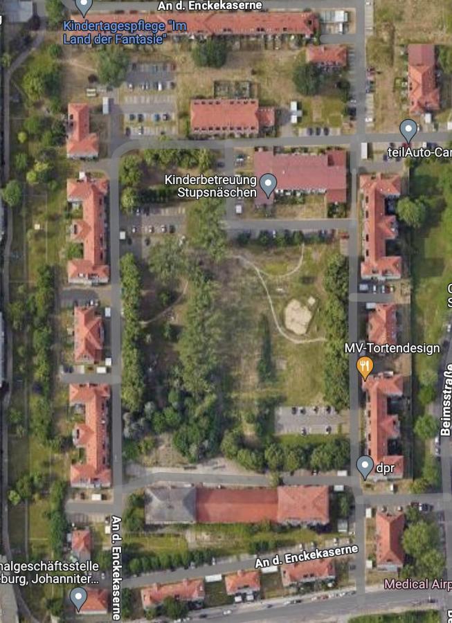 Ruhig - Privatparkplatz - Barrierearm Quiet - Private Car Park - Low Barrier ماغديبورغ المظهر الخارجي الصورة